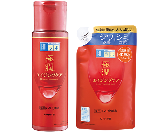 肌ラボ® 極潤®薬用ハリ化粧水（エイジングケア※１ローション）